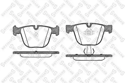 Комплект тормозных колодок, дисковый тормоз STELLOX купить